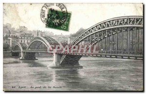 Postcard Old Lyon Bridge Bouele