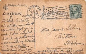 Kirksville Maryland State Normal School College Girl Vintage Postcard AA106037
