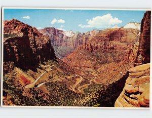 Postcard Switchbacks On Zion-Mt. Carmel Highway, Zion National Park, Utah