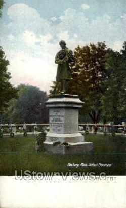 Soldiers Monument Roxbury MA Unused