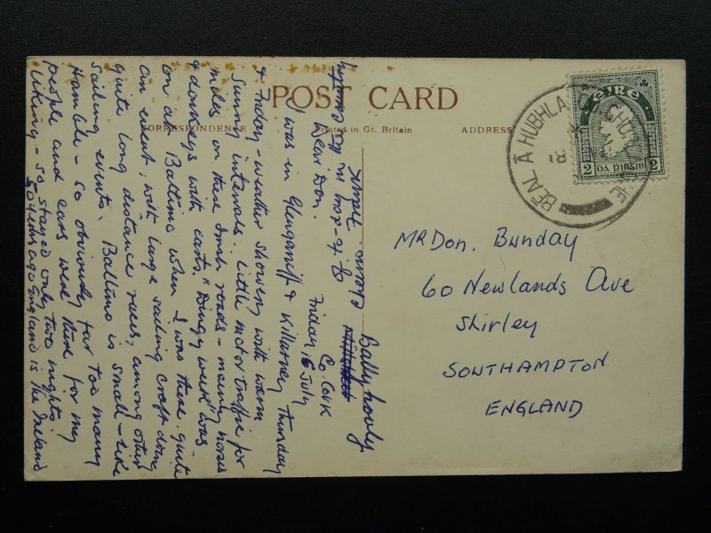 Ireland Kerry KENMARE Druids Circle - Old Postcard