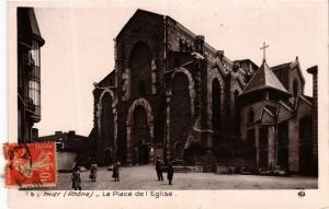 CPA THIZY - La Place de l'Église (573035) 