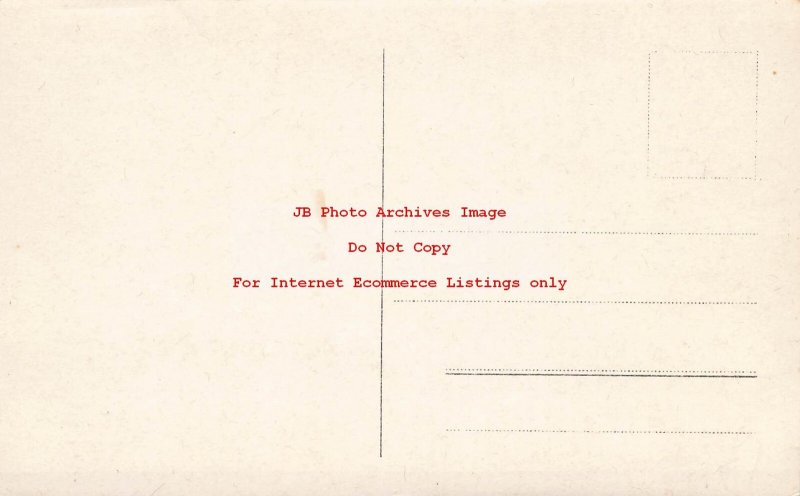 Unknown Europe Location, RPPC, Snow Covered Winter Scene