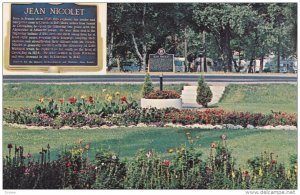 NORTH BAY, Ontario, Canada, 1940-1960´s; Floral Gardens In Lee Park, Histori...