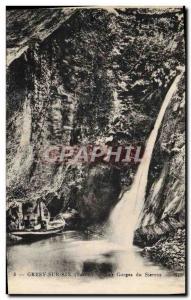 Old Postcard Gresy Sur Aix Les Gorges Du Sierroz