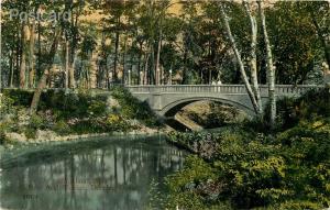 ME, Portland, Maine, Deering Oaks, Arch Bridge