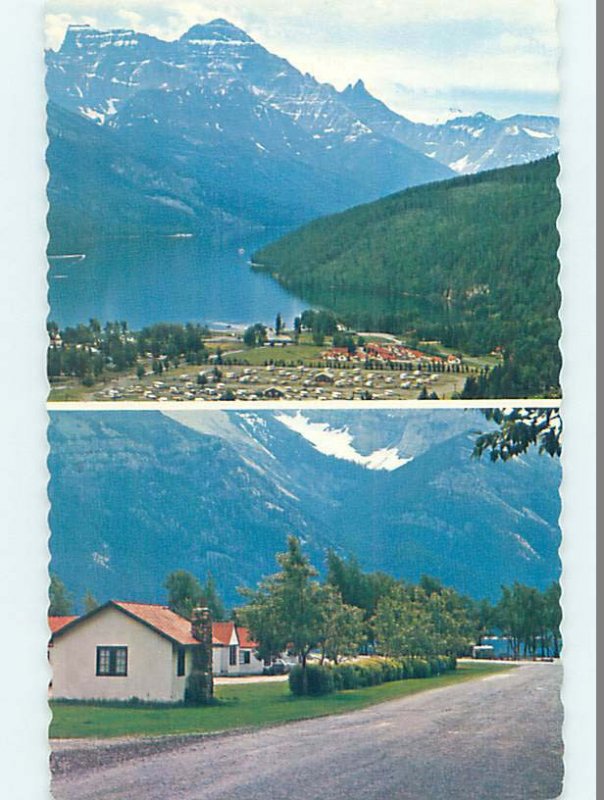 Pre-1980 CABIN SCENE Waterton Lakes - Near Lethbridge Alberta AB AE3138