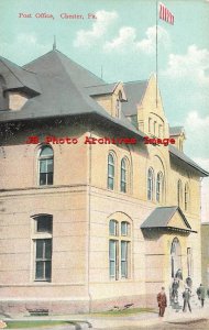 PA, Chester, Pennsylvania, Post Office Building, Side View, No 507