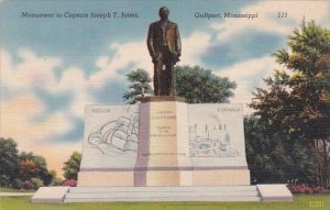 Monument To Captain Joseph T Jones Gulfport Mississippi