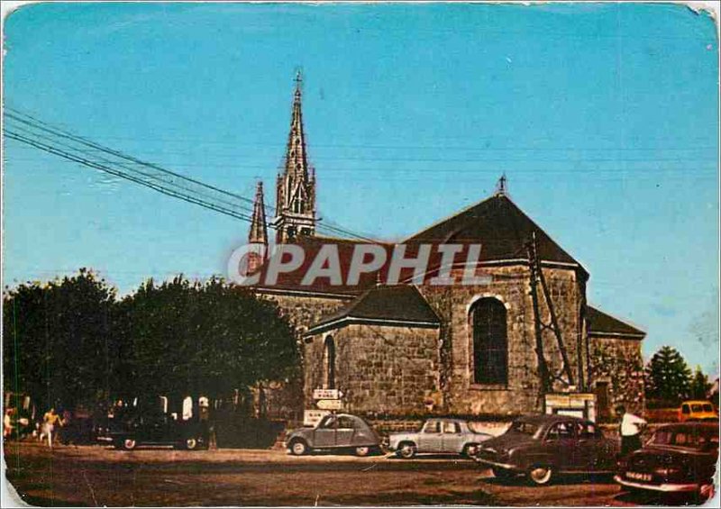 Postcard Modern Riec sur Belon Finistere South Church