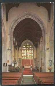 Norfolk Postcard - The Nave and Chancel, Cromer Parish Church  T8708