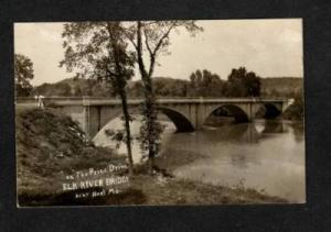 MO Prize Dr ELK BRIDGE NOEL Missouri RPPC REAL PHOTO PC