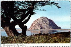 Postcard - Morro Rock At Morro Bay, California