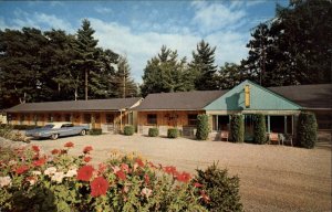 Vintage Postcard HOLDERNESS NEW HAMPSHIRE NH Boulders Motel