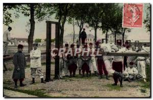 Postcard Old Army Barracks Bar Feixe Gymnastics