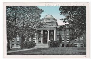 Henderson Hall Culver Stockton College Canton Missouri postcard