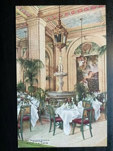 Vintage Postcard 1907-1915 Hotel LaSalle,  Bookwood Room, Chicago, Illinois (IL)