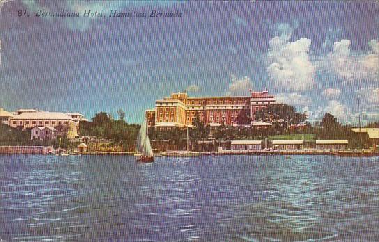 Bermuda Hamilton Bermudian Hotel 1957