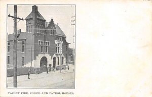 Police and Patrol Houses Tacony Fire Pennsylvania Fire Department Unused 