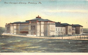 Pittsburg Pennsylvania 1907 Postcard New Carnegie Library