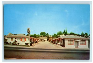 Vintage Miland Manor Apartments Santa Cruz, CA Postcard F84