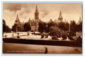 c1920s Napa State Hospital Napa County California CA Unposted Postcard 