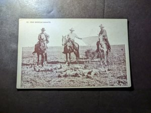 Mint USA Military Army Postcard Mexican Revolution Bandits Slain