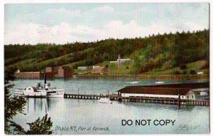 Steamer Frontenac, Park Dock, Cayuga Lake Park NY