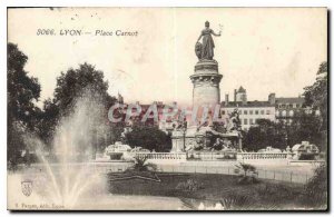 Postcard Old Lyon Place Carnot