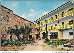 Spain Gerona Hotel San Juan Jardin Pergola Piscina Restaurante