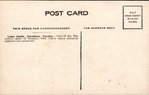 Postcard Sweden Gotenborg - Lejon Castle
