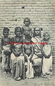 Yemen, Aden, Group of Somali Women in Native Costume, Clothing