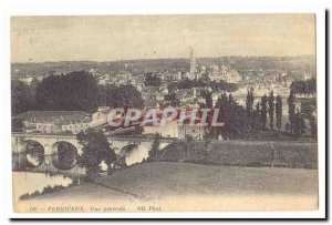 Perigueux Old Postcard General view