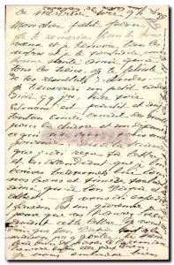 Old Postcard against the light Woman