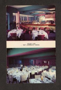 FL Melody Lane Restaurant Cocktail Lounge Fort Lauderdale Florida Postcard