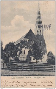 Exterior,Lee Memorial Church,Lexington,Virginia,PU-1908