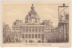 SAINT-ETIENNE, L'Hotel de Ville, Rhone-Alpes, France, 10-20s