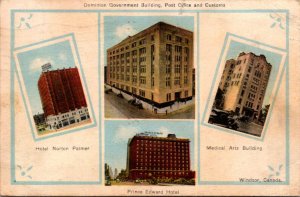 Canada Ontario Windsor Government Building Post Office Hotel Norton Palmer & ...