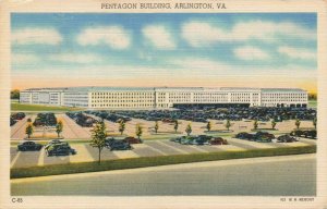 Postcard Pentagon Building Arlington Virginia