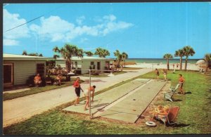 Florida SARASOTA Sand-A-Lay Cottages on Crescent Beach Siesta Key pm1980 Chrome