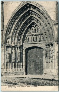 M-26577 Portada De San Esteban Burgos Cathedral Burgos Spain