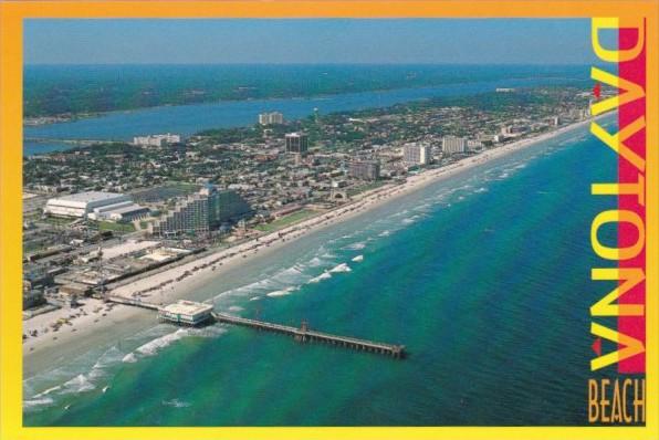 Florida Daytona Aerial View Showing The Pier