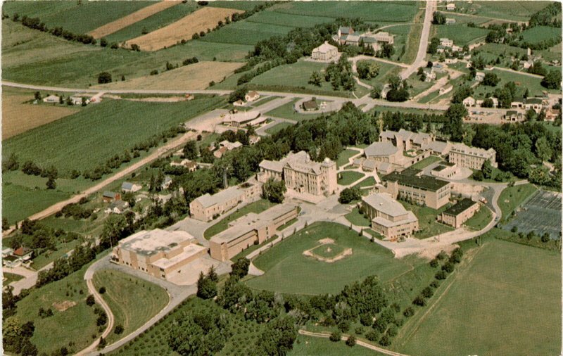 St Lawrence Seminary Mount Calvary Wisconsin educational experience Postcard