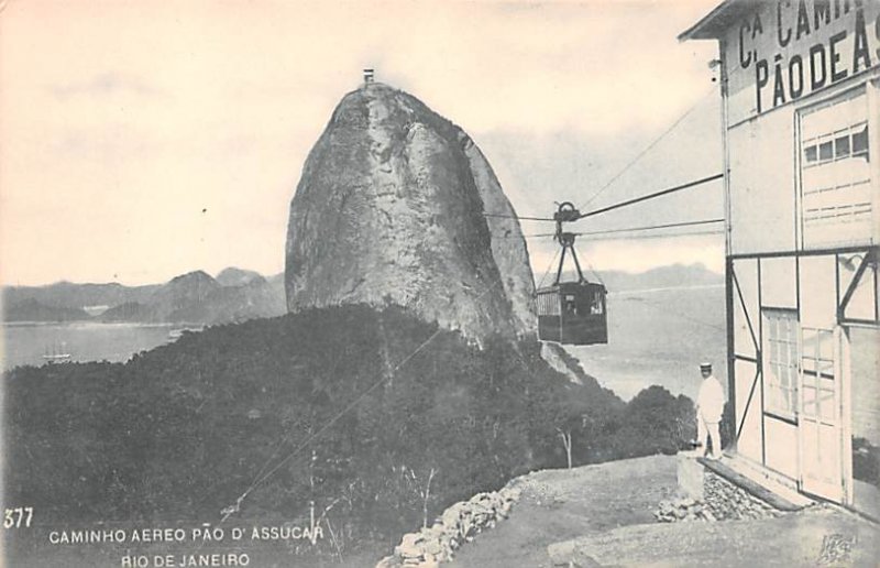 Caminho Aereo Pao D'Assucar Rio De Janeiro Brazil, Brasil Unused 