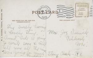 Soldier's Monument ~ Milwaukee WI Wis c1915 Postcard