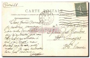 Old Postcard Paris Triumph of the Republic Lion