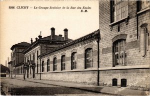 CPA Clichy Le Groupe Scolaire de la Rue des Ecoles (1314183)