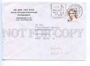 273208 GERMANY 1989 year Buxtehude special cancellation