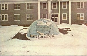 Postcard NL Stephenville Headquarters Harmon Air Force Base Winter APO 1963 S103