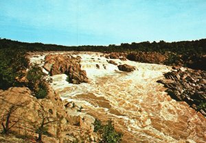 Postcard The Great Falls Of Potomac Virginia And Maryland Parks & History